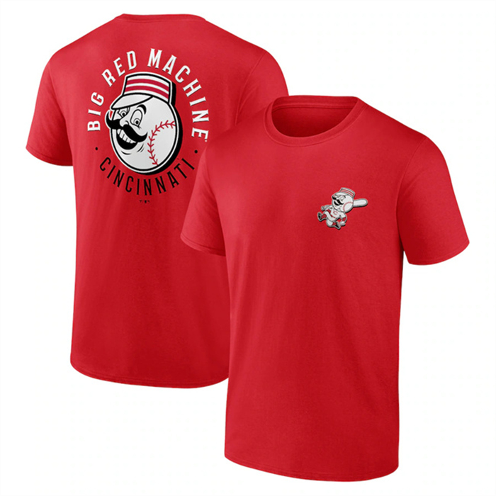 Men's Cincinnati Reds Red Iconic Bring It T-Shirt